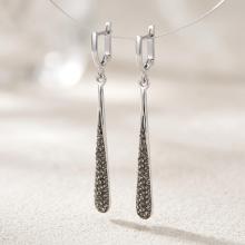 Сребърни обеци Alira Black Diamond Сребърни обеци Alira Black Diamond