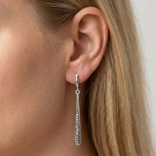 Сребърни обеци Alira Black Diamond Сребърни обеци Alira Black Diamond