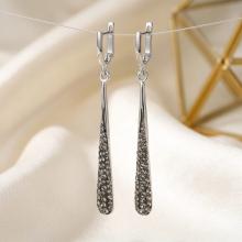 Сребърни обеци Alira Black Diamond Сребърни обеци Alira Black Diamond