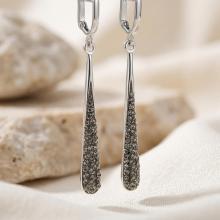 Сребърни обеци Alira Black Diamond Сребърни обеци Alira Black Diamond