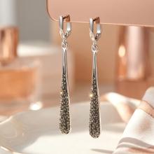 Сребърни обеци Alira Black Diamond Сребърни обеци Alira Black Diamond
