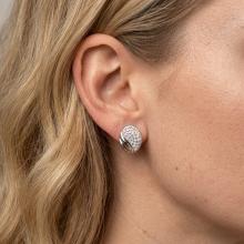 Сребърни обеци Valeria AB Crystal Сребърни обеци Valeria AB Crystal