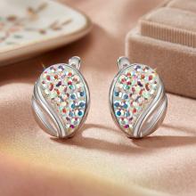 Сребърни обеци Valeria AB Crystal Сребърни обеци Valeria AB Crystal