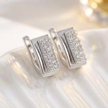Сребърни обеци Mirea Crystal