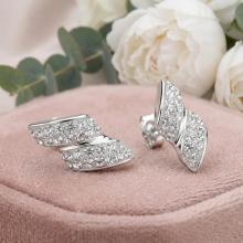 Сребърни обеци Serina Crystal Сребърни обеци Serina Crystal