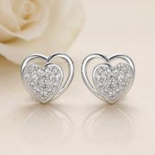 Сребърни обеци Amora Crystal Сребърни обеци Amora Crystal