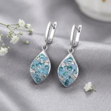 Сребърни обеци Calista Deep Blue Сребърни обеци Calista Deep Blue