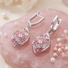 Сребърни обеци Calista Rose Shade Сребърни обеци Calista Rose Shade