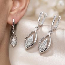 Сребърни обеци Selina Crystal Сребърни обеци Selina Crystal