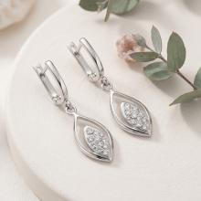 Сребърни обеци Selina Crystal Сребърни обеци Selina Crystal