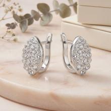 Сребърни обеци Elara Crystal Сребърни обеци Elara Crystal