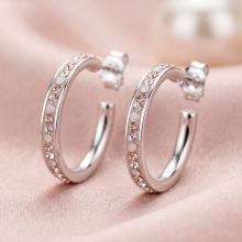 Сребърни обеци с кристали от Sw® Celeste Marilyn Сребърни обеци с кристали от Sw® Celeste Marilyn