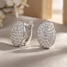 Сребърни обеци Liviana Crystal Сребърни обеци Liviana Crystal