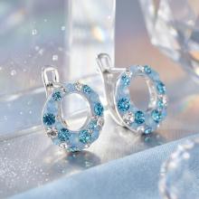 Сребърни обеци Azzurra Deep Blue Сребърни обеци Azzurra Deep Blue