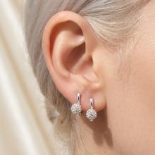 Сребърни обеци Celine с кристали от Sw® Crystal Сребърни обеци Celine с кристали от Sw® Crystal