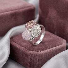 Сребърен пръстен с кристали от Sw® Alaia Marilyn Сребърен пръстен с кристали от Sw® Alaia Marilyn