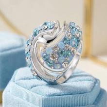 Сребърен пръстен Virelle Deep Blue Сребърен пръстен Virelle Deep Blue