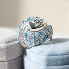 Сребърен пръстен Virelle Deep Blue Сребърен пръстен Virelle Deep Blue