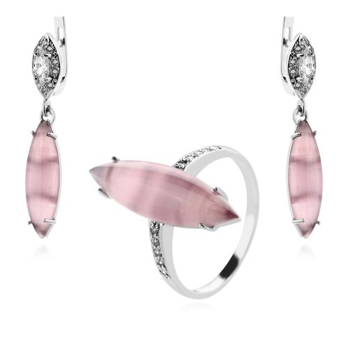 Сребърен комплект Розалина