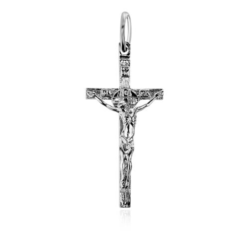 Сребърен Кръст Разпятие Христово