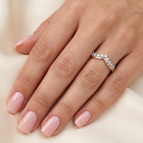 Сребърен пръстен Royal Crown