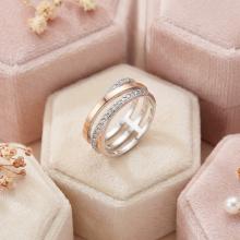 Сребърен пръстен Golden Elegance Сребърен пръстен Golden Elegance