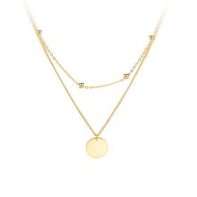 Сребърно колие Double Choker