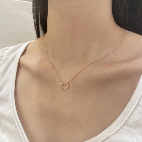 Сребърно колие Каролин