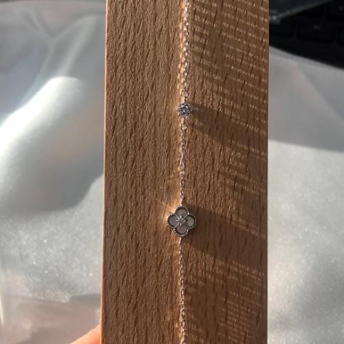 Сребърна гривна One Cleef 3