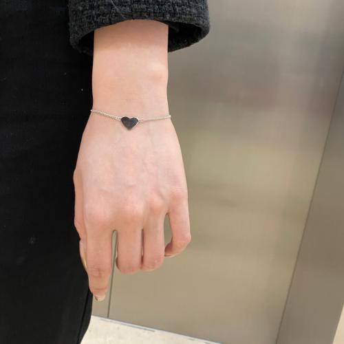 Сребърна гривна Remember me