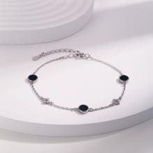 Сребърна гривна One Cleef 2