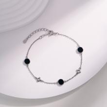 Сребърна гривна One Cleef 2