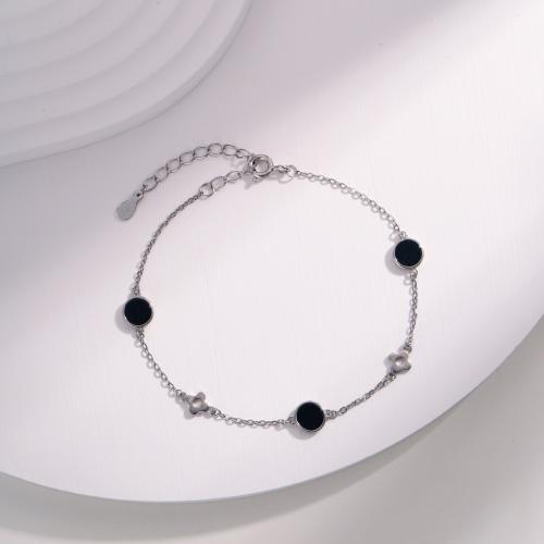 Сребърна гривна One Cleef 2