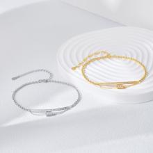 Сребърна гривна Gia