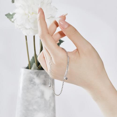 Сребърна гривна Gia