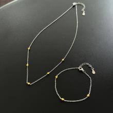 Сребърна гривна Mini Hearts