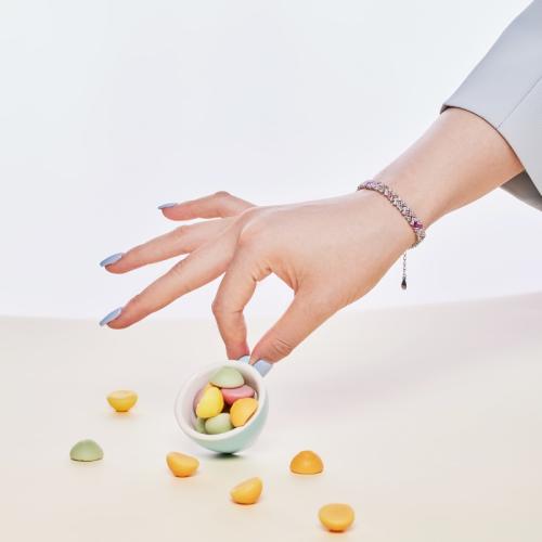 Цветна тенис гривна Color Bricks