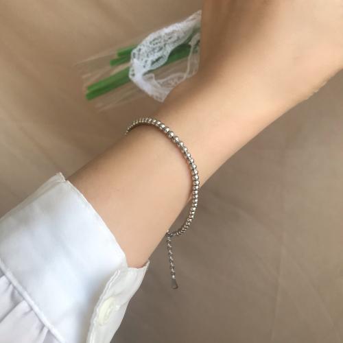 Сребърна гривна Bubbles