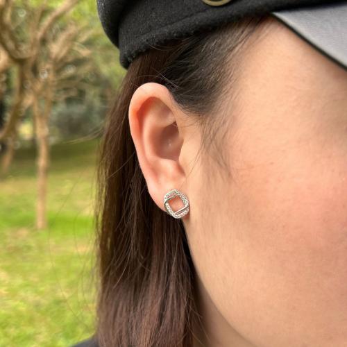 Сребърни обеци Съвършенство