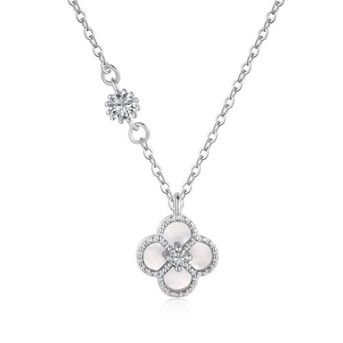 Сребърно колие One Cleef 