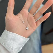 Сребърно колие One Cleef