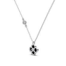 Сребърно колие One Cleef