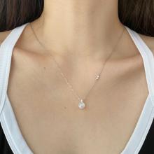 Сребърно колие Silver Bella