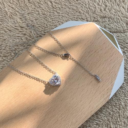 Сребърно колие All for Love