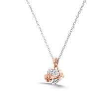 Сребърно колие Gift Heart