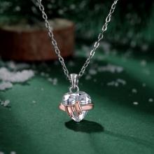 Сребърно колие Gift Heart