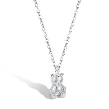 Сребърно колие Cute Bear