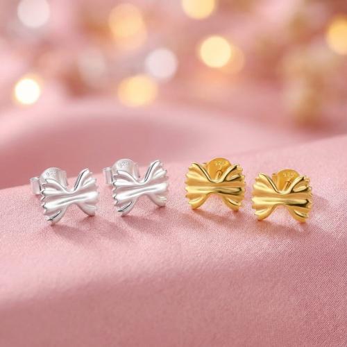 Сребърни обеци Farfalle