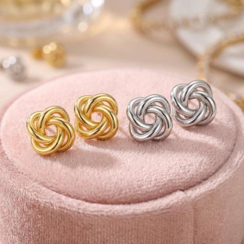 Сребърни обеци "Възелчета"