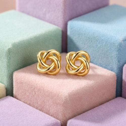 Сребърни обеци "Възелчета"